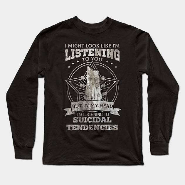 Suicidal Tendencies Long Sleeve T-Shirt by Astraxxx